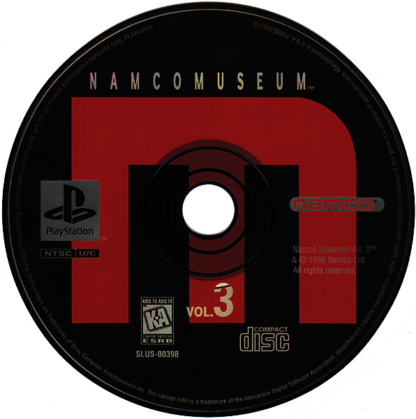 ナムコミュージアム3 PlayStation Amazon.com: Namco Museum Vol. 3 (PlayStation the Best